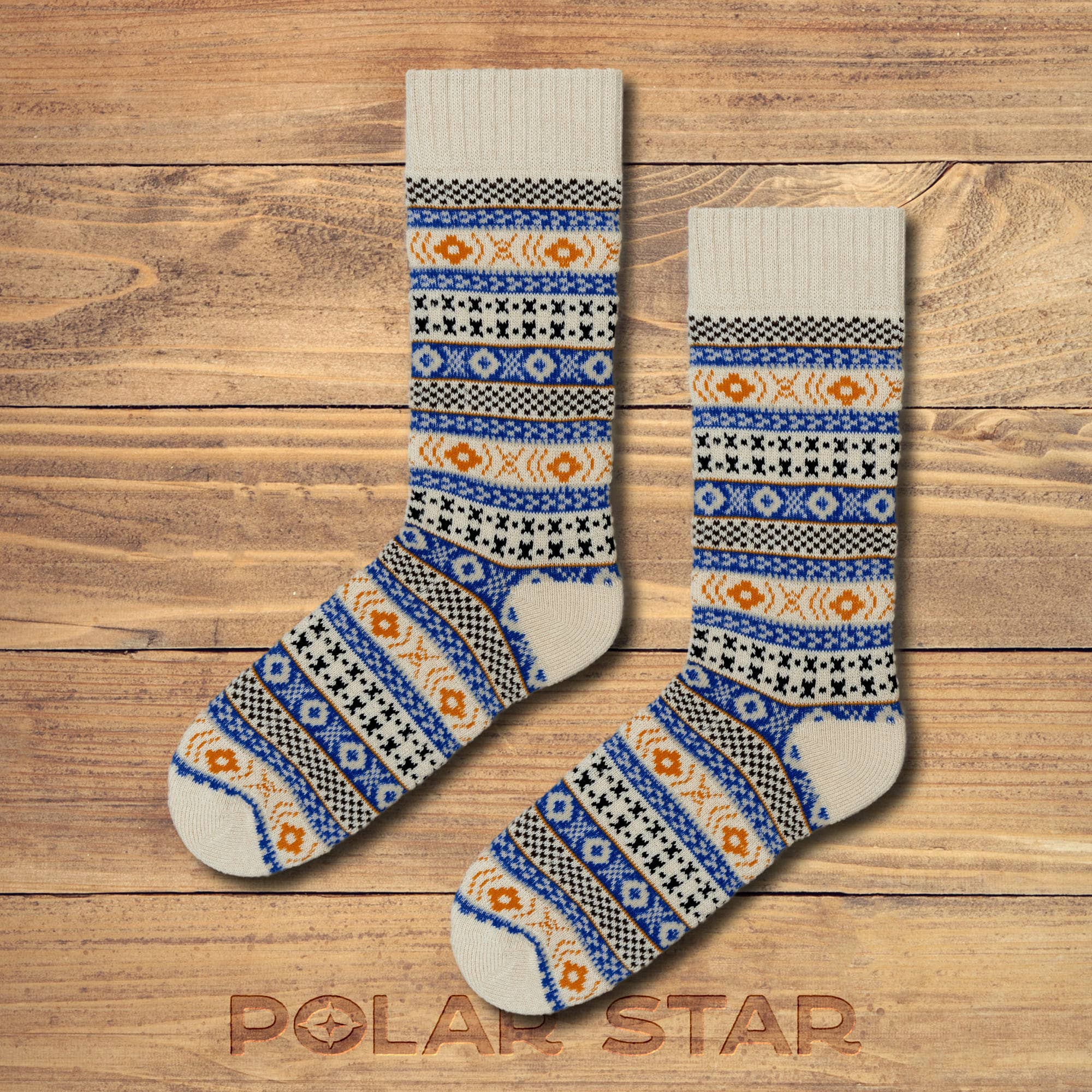 Polar Star - Wholesale Socks - Unisex - Scandinave Socks | Warm Socks | Nordic Socks | Viking5