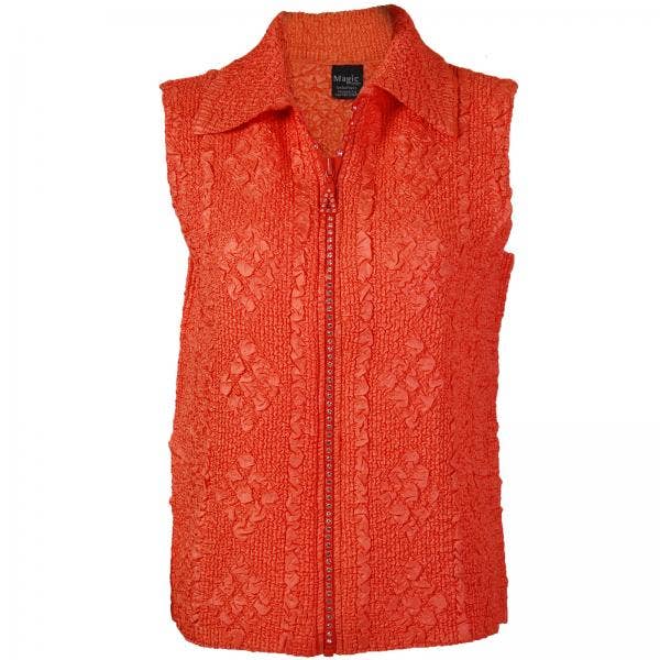 The Magic Scarf Company - Wholesale Outerwear Vest - Women's - 1367 - Diamond Zipper Vests29