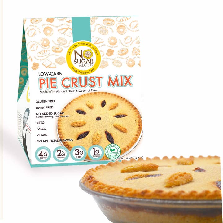 No Sugar Aloud LLC - Wholesale Bread Mix - Low Carb Pie Crust MIX