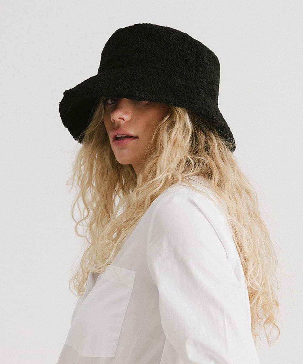 Gigi Pip - Wholesale Bucket Hat - Women's - Jackson Sherpa Bucket Hat8