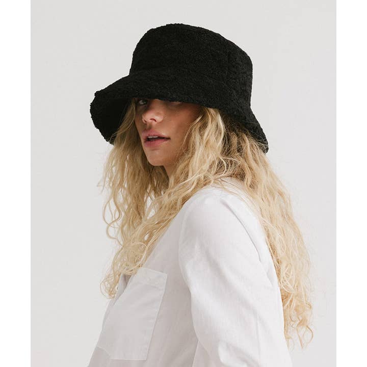 Gigi Pip - Wholesale Bucket Hat - Women's - Jackson Sherpa Bucket Hat8