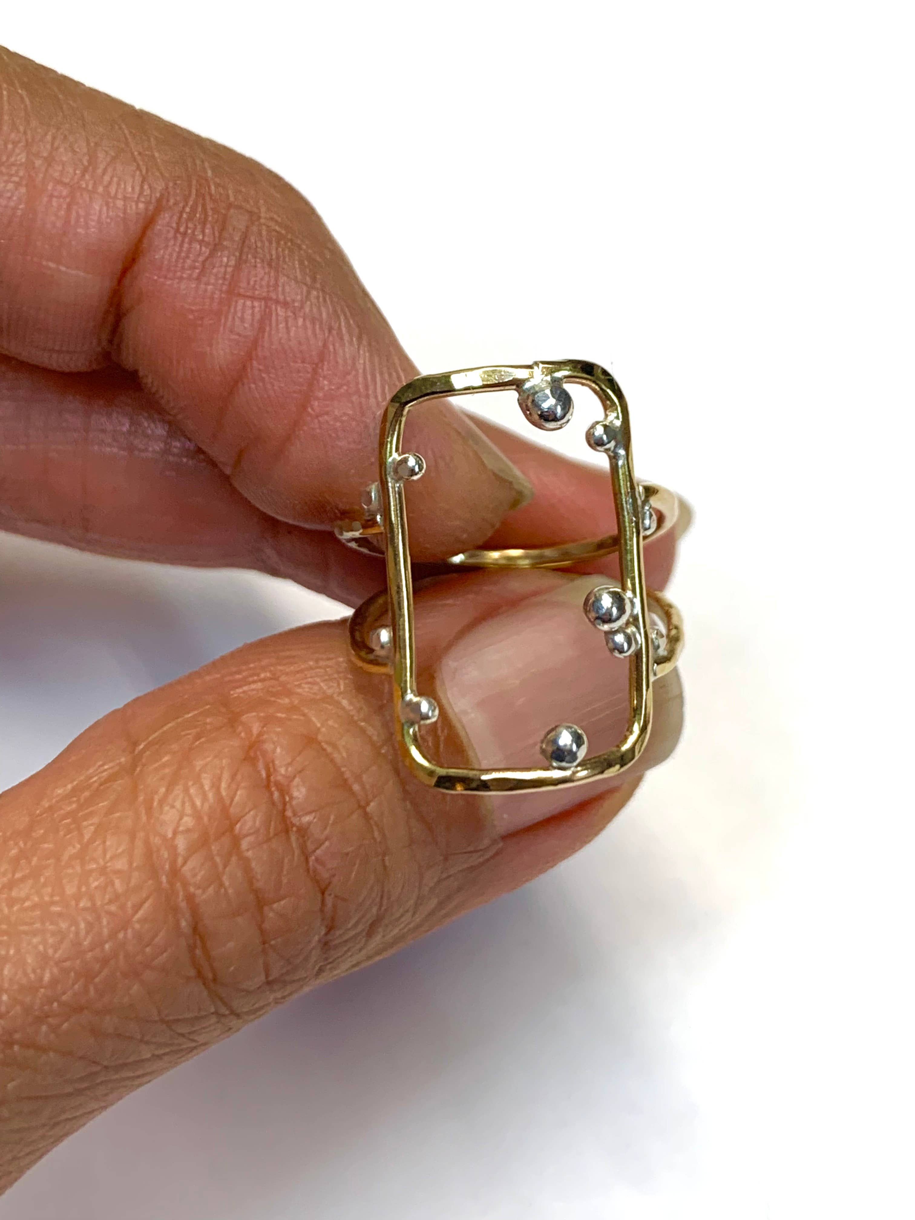 YedOmi Jewelry - Wholesale Band/Stacked Ring - What's Inside Ring in Sterling Silver or 14k Goldfilled1