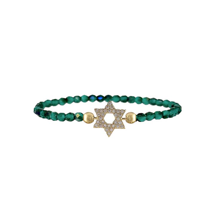 Love, Lisa - Wholesale Beaded Bracelet - Madison Star of David Bracelet2