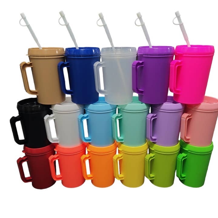 Scratch Decor - Wholesale Insulated Mug/Tumbler - "Let Me Tell You Bout My Jesus" HIP SIPS Mega Mug 34oz3