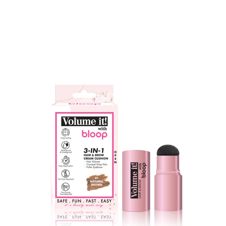 V7701 Volume it! Cream Cushion 2.3g (Natural Brown) for wholesale by bloop make up made easy