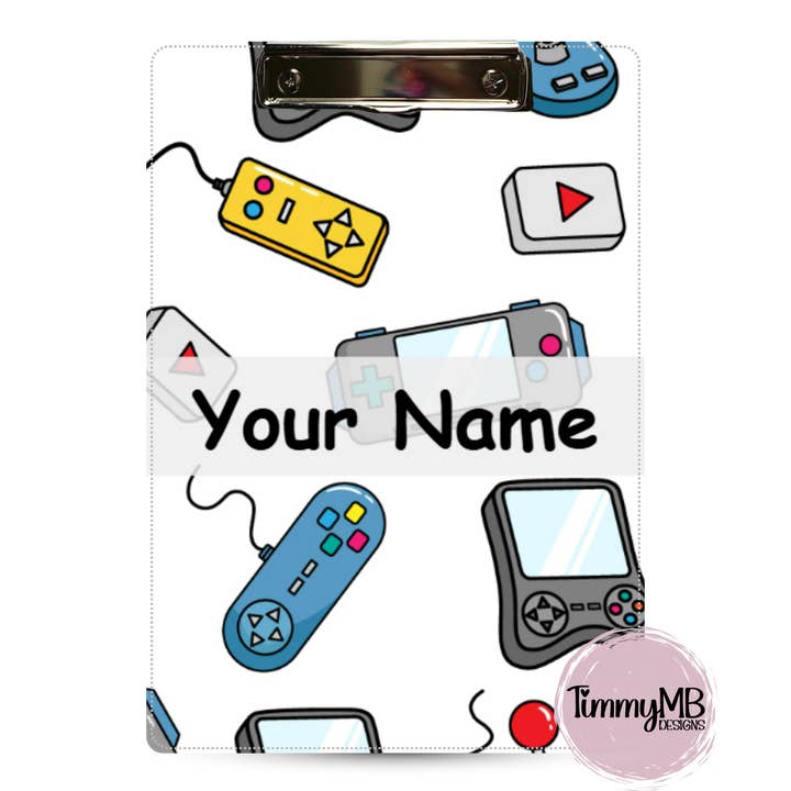 Game Controllers 2 - Custom Clipboard for wholesale by TimmyMB Designs