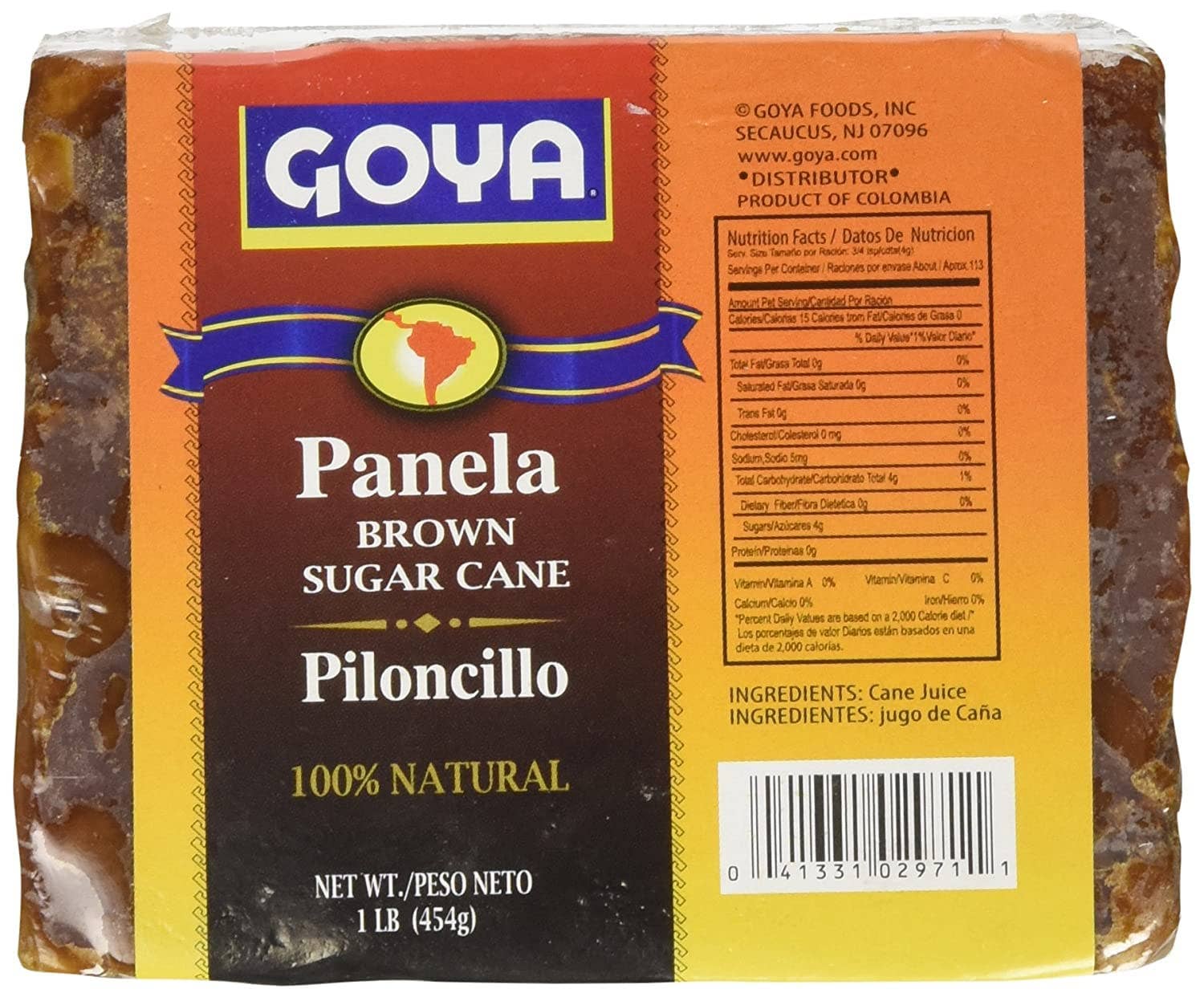L&F Universal Goods - Wholesale Sugar/Sweetener - GOYA Panela Caudrada 24/16OZ