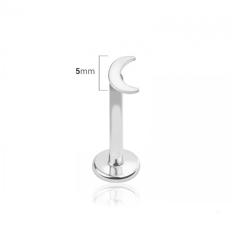 CRAVE – Großhandel Ohrstecker – MONDSPITZE MIT INNENGEWINDE 316L SS LABRET3