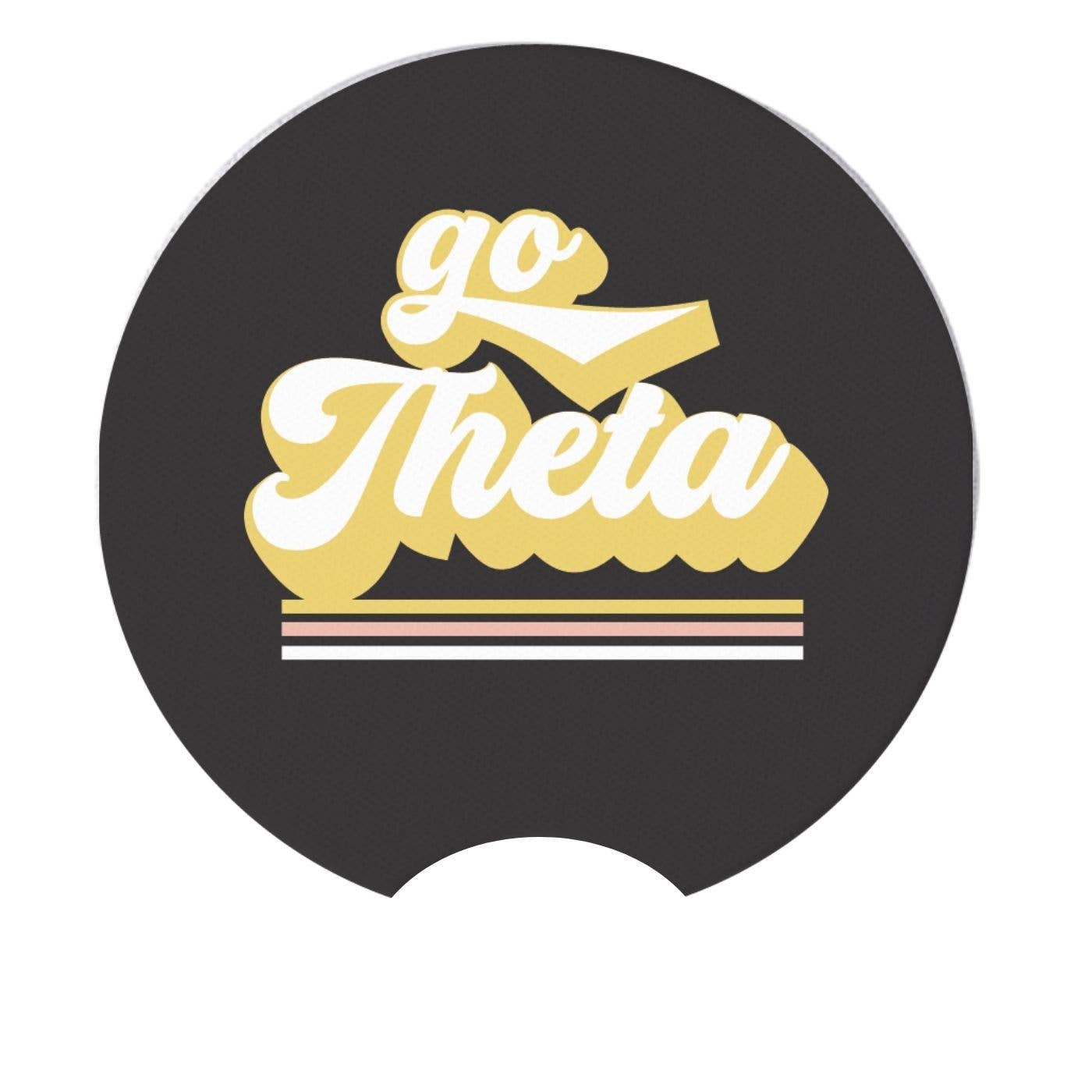 Sarahndipity Shop - Wholesale Car Coaster - Women's - Sorority Car Coasters - Go Design31