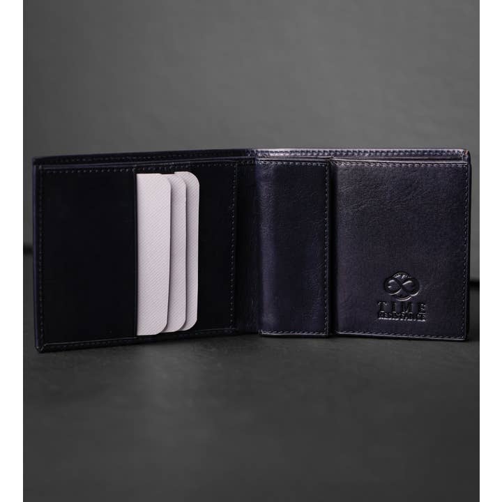 Time Resistance - Wholesale Wallet - Men's - Leather Bifold Wallet - Daniel37
