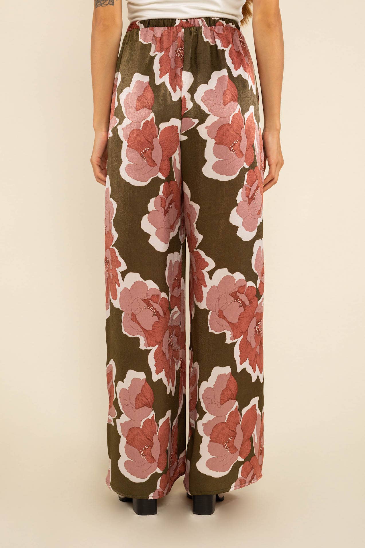 NLT - Vente Pantalon – femme - Pantalon Etta en satin6