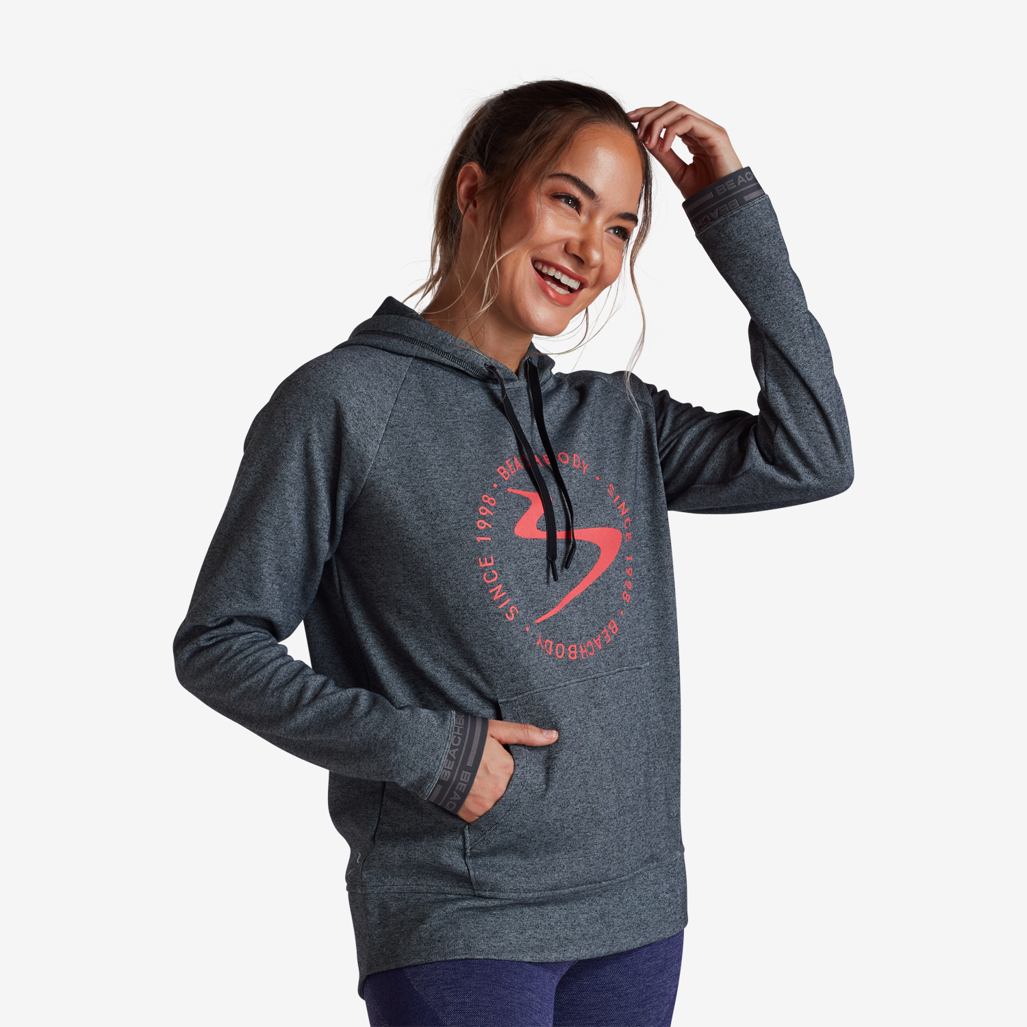 BEACHBODY - Wholesale Hoodie - Women's - Womens Go-To Verbiage Wave Hoodie2