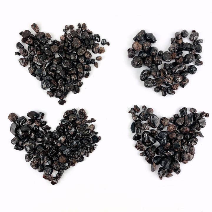 Kristallgranat små tumlade stenar - 1/2 pund påse för wholesale av Rock Paradise