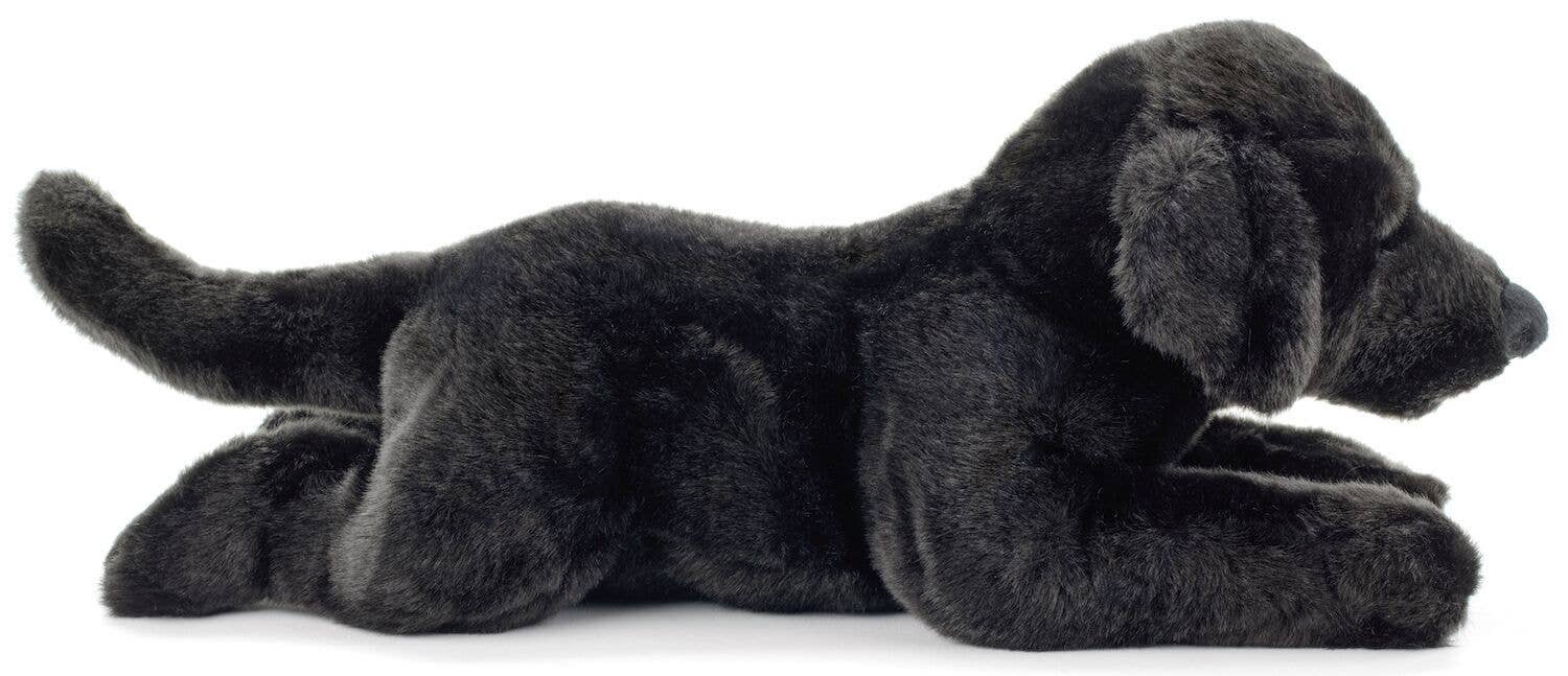 Uni Toys - Wholesale Stuffed/Plush Toy - Kids & Baby - Labrador black, lying - cuddly/plush toy2