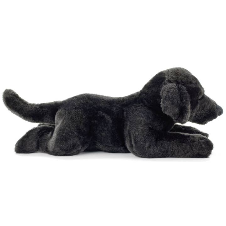 Uni Toys - Wholesale Stuffed/Plush Toy - Kids & Baby - Labrador black, lying - cuddly/plush toy2