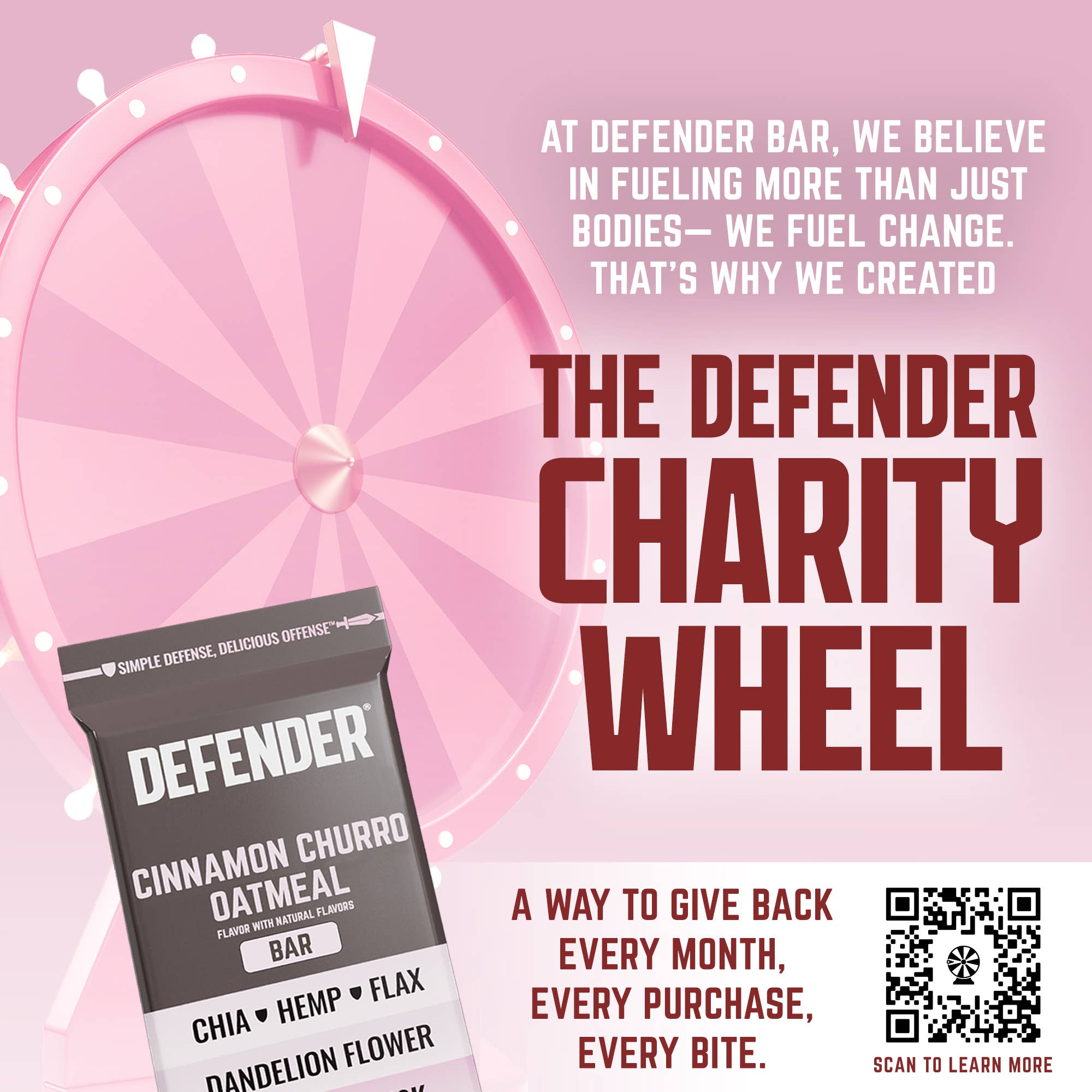 Defender Bar – wholesale Snack bar – NEW: Cinnamon Churro Oatmeal Defender Bar (24 bars)8