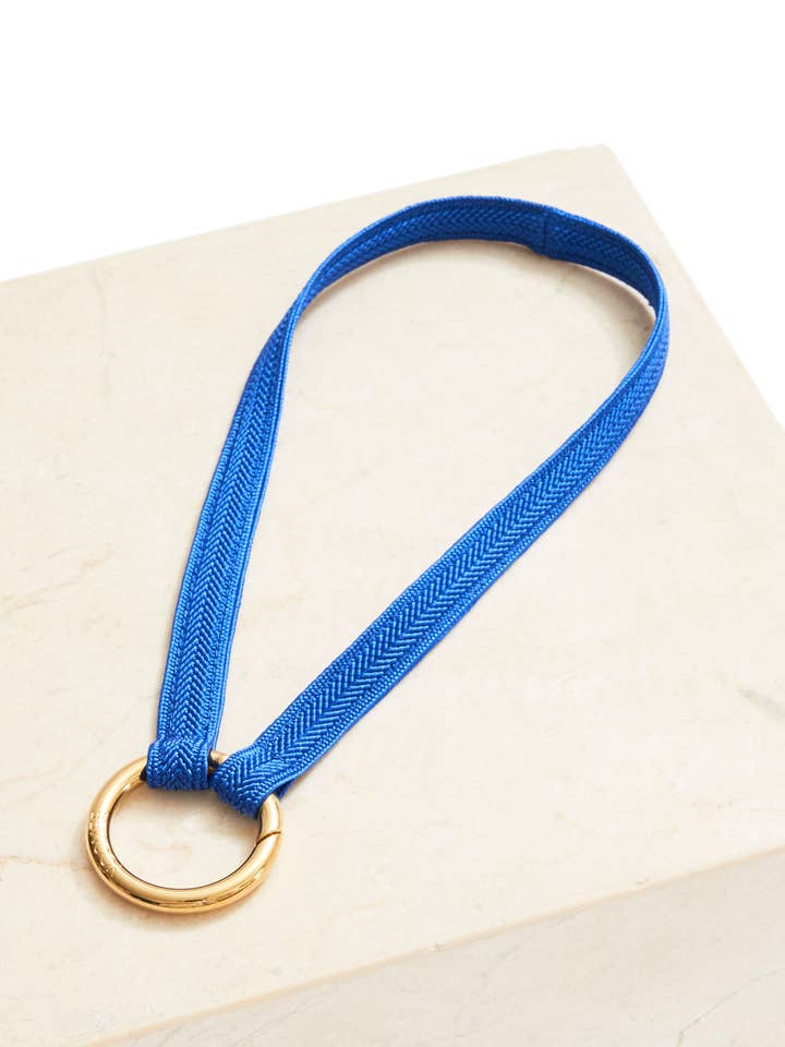 Porte-clés - ZAHRA mini - bleu royal pour la vente par YOOMEE