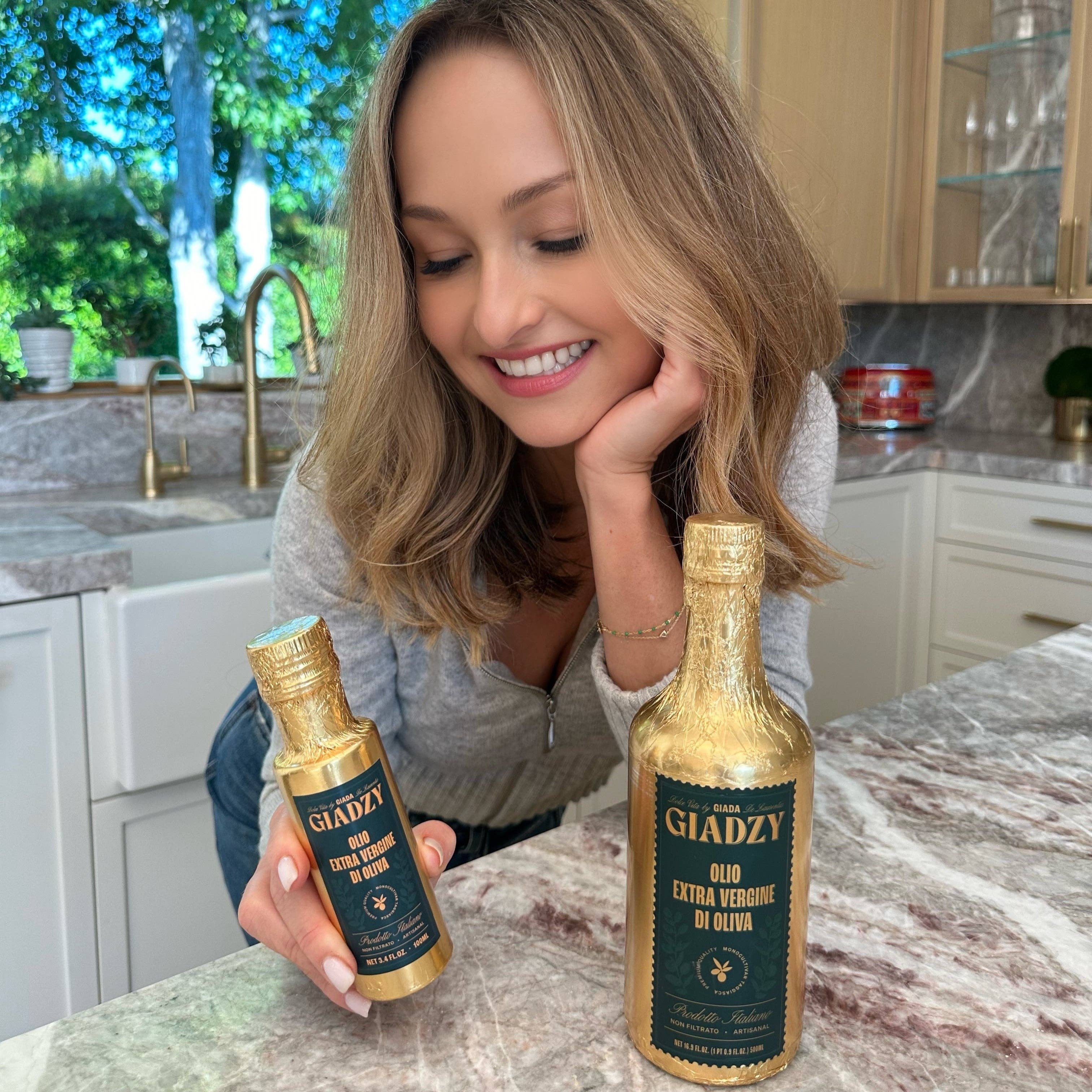 Giadzy - Wholesale Olive Oil - Mini Gold-Wrapped Extra Virgin Olive Oil1