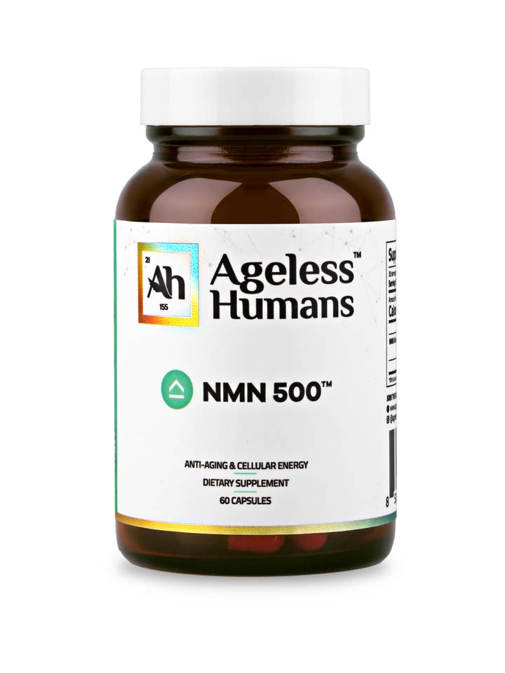 Pure NMN 500 Capsules for wholesale by Ageless Humans