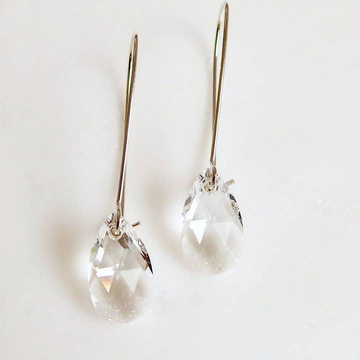 Clear Crystal Earrings for wholesale by Love Your Bling®
