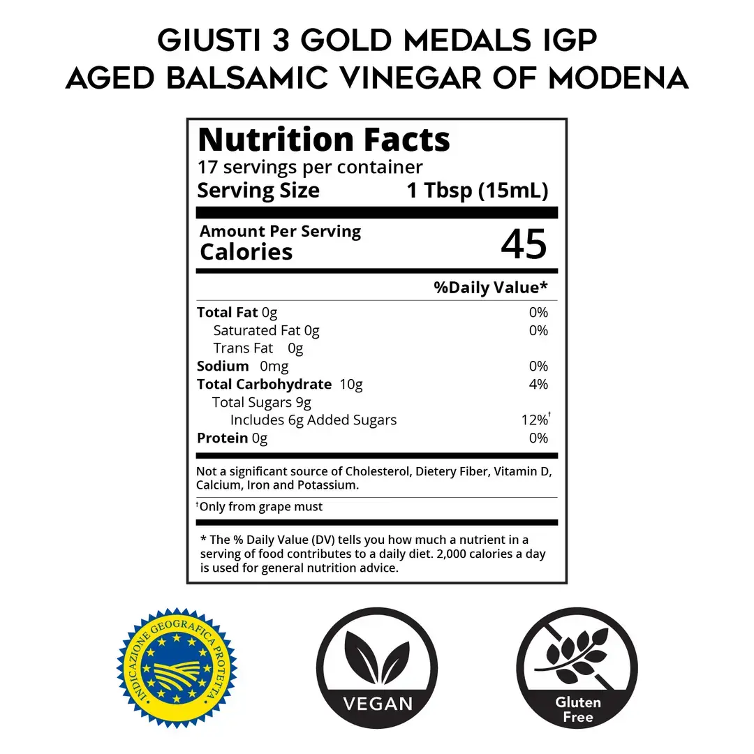 Mercato di Bellina - Wholesale Vinegar - 3 Gold Medal Balsamic Vinegar of Modena - IGP3