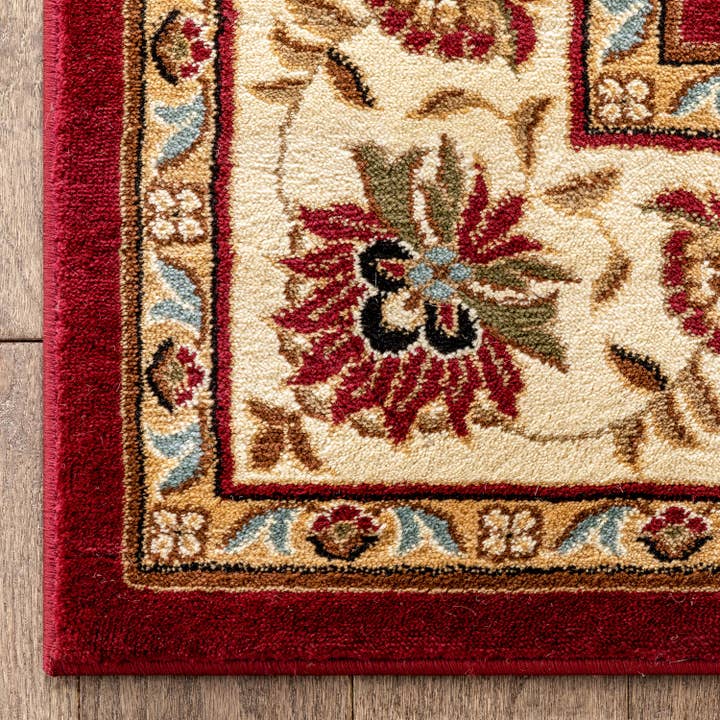 Well Woven - Wholesale Area Rug - Abbasi Red Traditional Rug