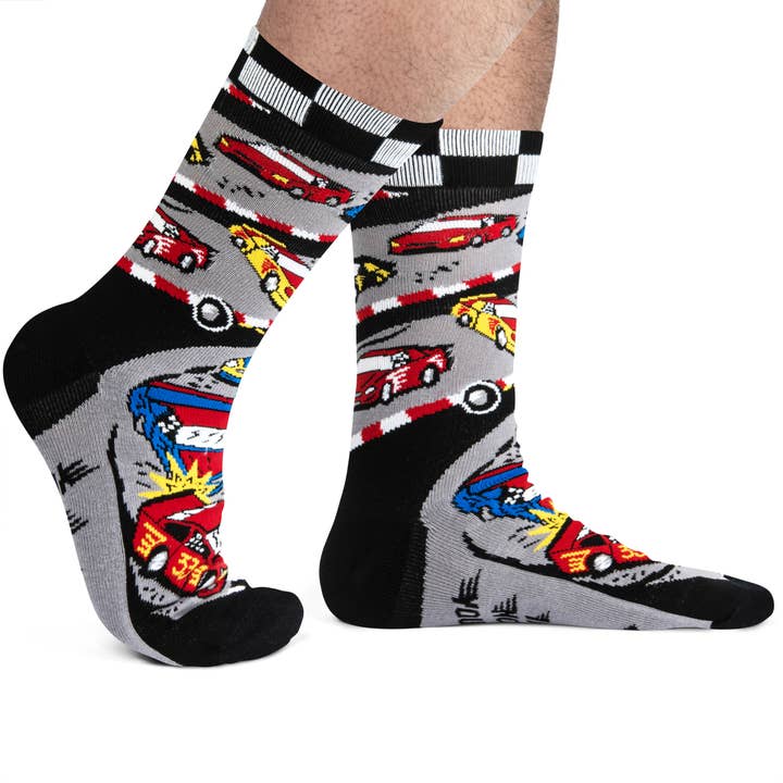 Lavley - Wholesale Socks - Unisex - If You're Not First, You're Last Racing Socks4