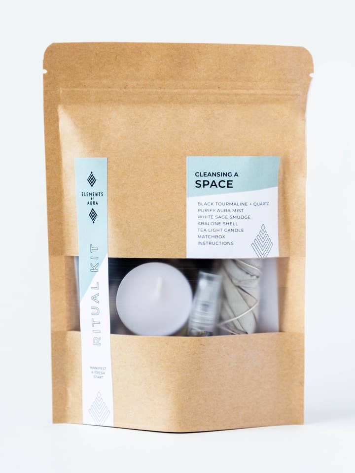 Cleansing Space Ritual Kit - Ritual & Meditation for wholesale by Elements of Aura