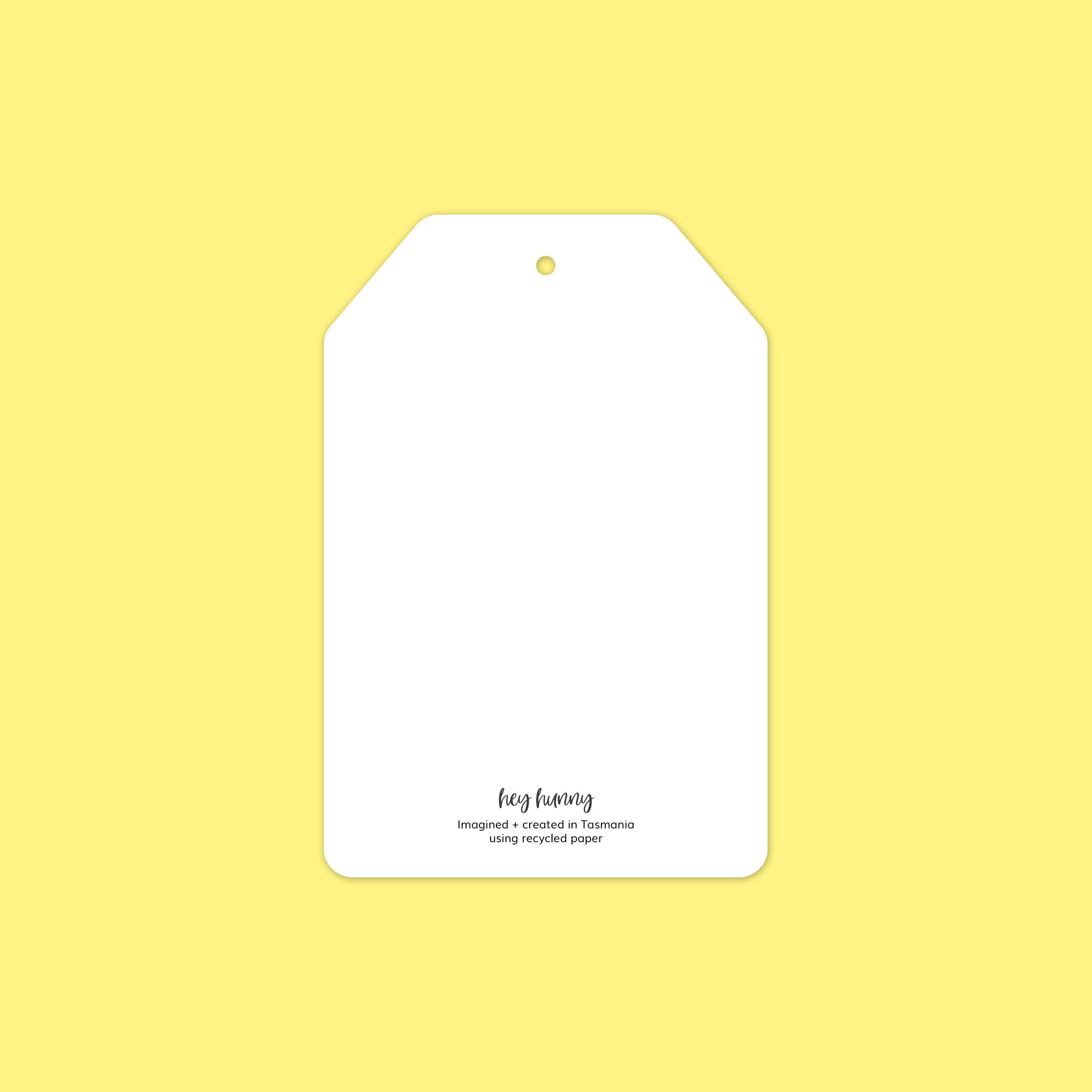 Hey Hunny - Wholesale Gift Tag - Congratulations Gift Tag: About To Pop | Popcorn1