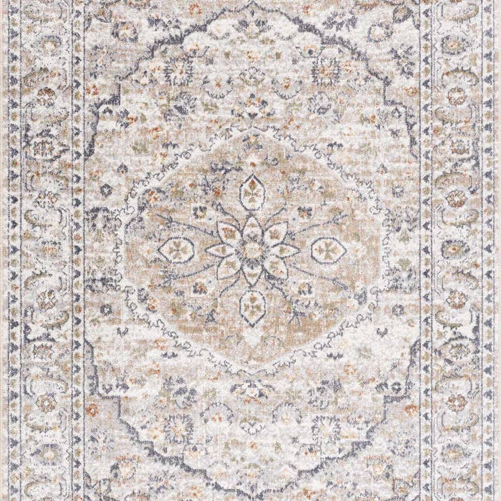 Hauteloom - Wholesale Area Rug - Cream Hiti Washable area rug1