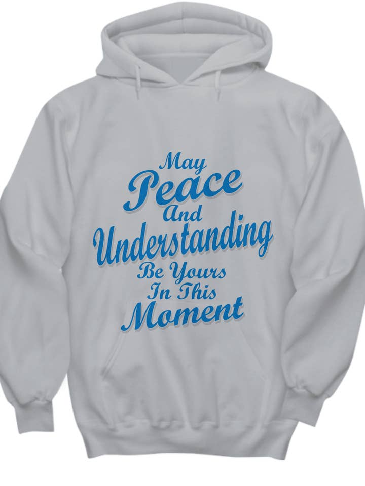 Wisecrack Designs Pull unisexe Christian Hoodies avec des mots d'encouragement positifs en différentes couleurs blanc, noir, rouge, rose, violet, vert, bleu et gris. pour la vente par Wisecrack Designs