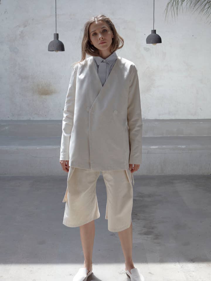 DVAITA CHANDRA BLAZER WM for wholesale by BAV TAiLOR