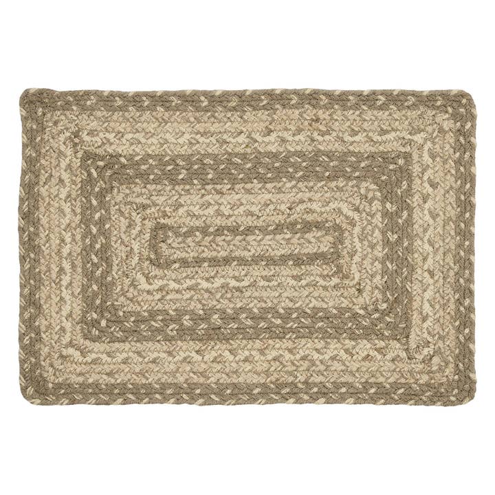 VHC Brands - Vente Sets de table - Napperon Cobblestone Jute Rect 10x15