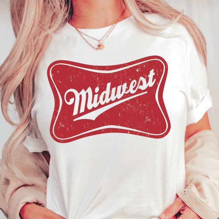 T-shirt graphique MIDWEST pour la vente par BLUME & CO.