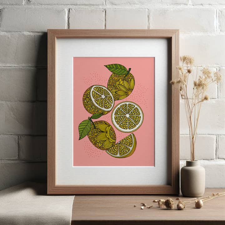 Lemons - Fruit Art - Food Art for wholesale by Valentina Harper