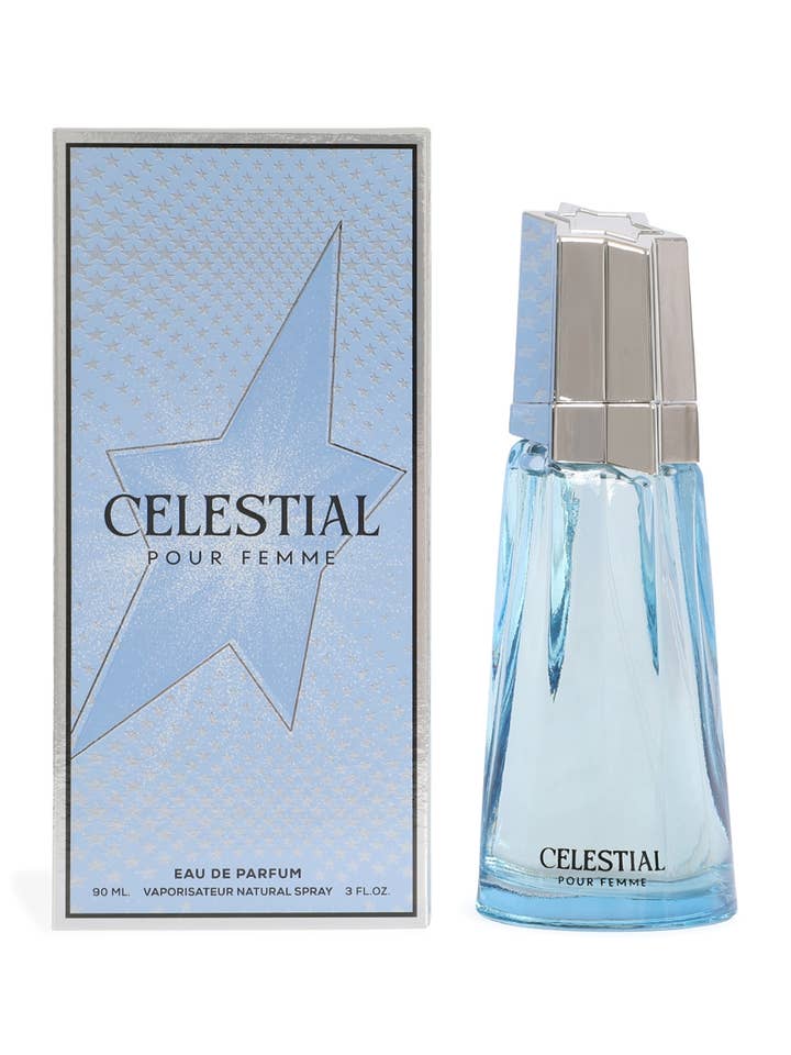 Parfum en vaporisateur céleste Eau de Parfum pour femmes pour la vente par MYS Wholesale Inc