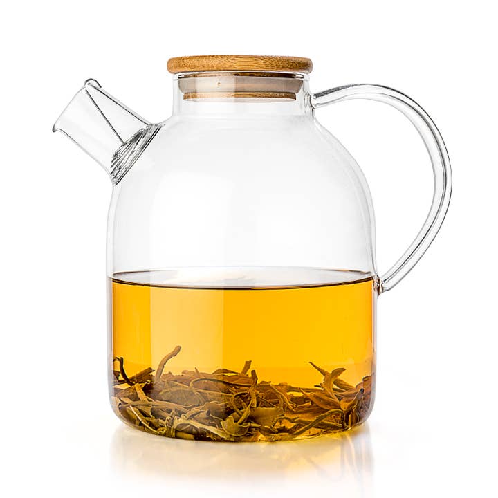 TEALYRA / LUXBE - Wholesale Tea Pot - Large Glass Teapot And Kettle 60oz - Stove-Top Safe