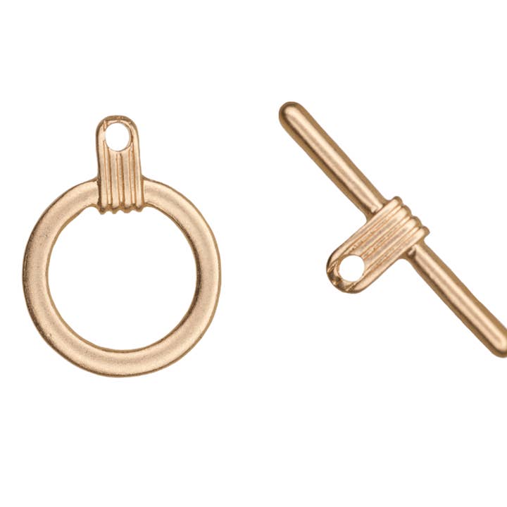 16-mm-Ring mit 23-mm-Stab-Toggle-Verschluss in mehreren Ausführungen erhältlich - CBS11/330 für den Großhandel von Continental Beads