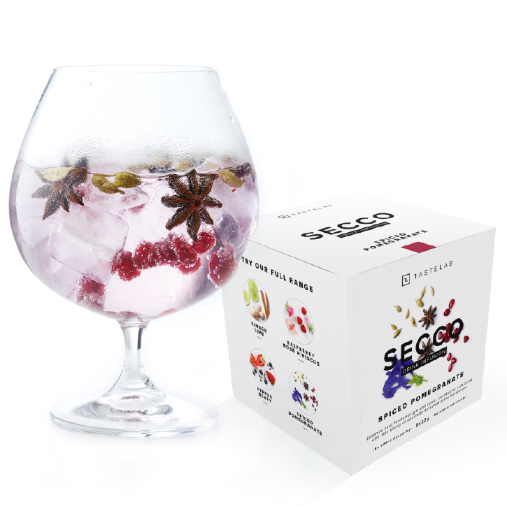 Secco Drink Infusion - Wholesale Cocktail Mix/Syrup - Spiced Pomegranate10