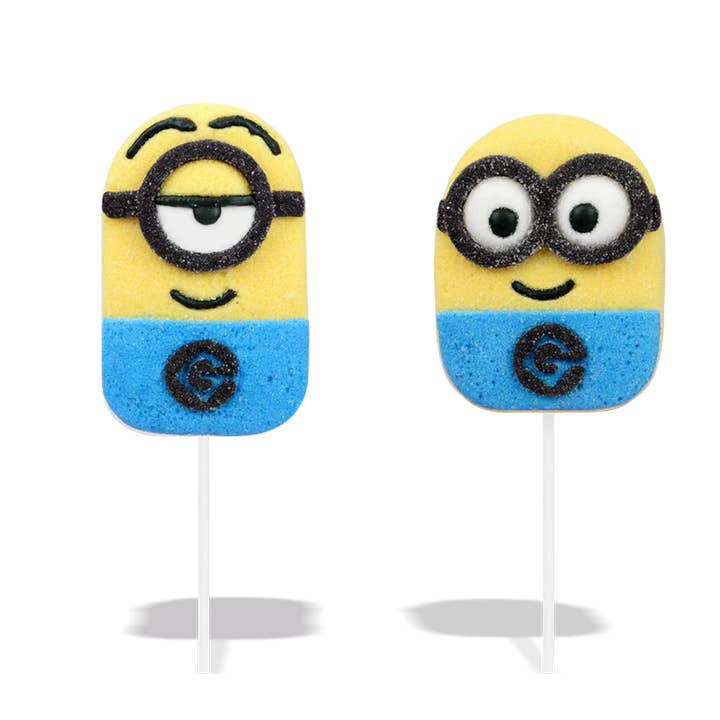Relkon – Piruleta de Malvavisco Minions - 45g para venta al por mayor de Candycat