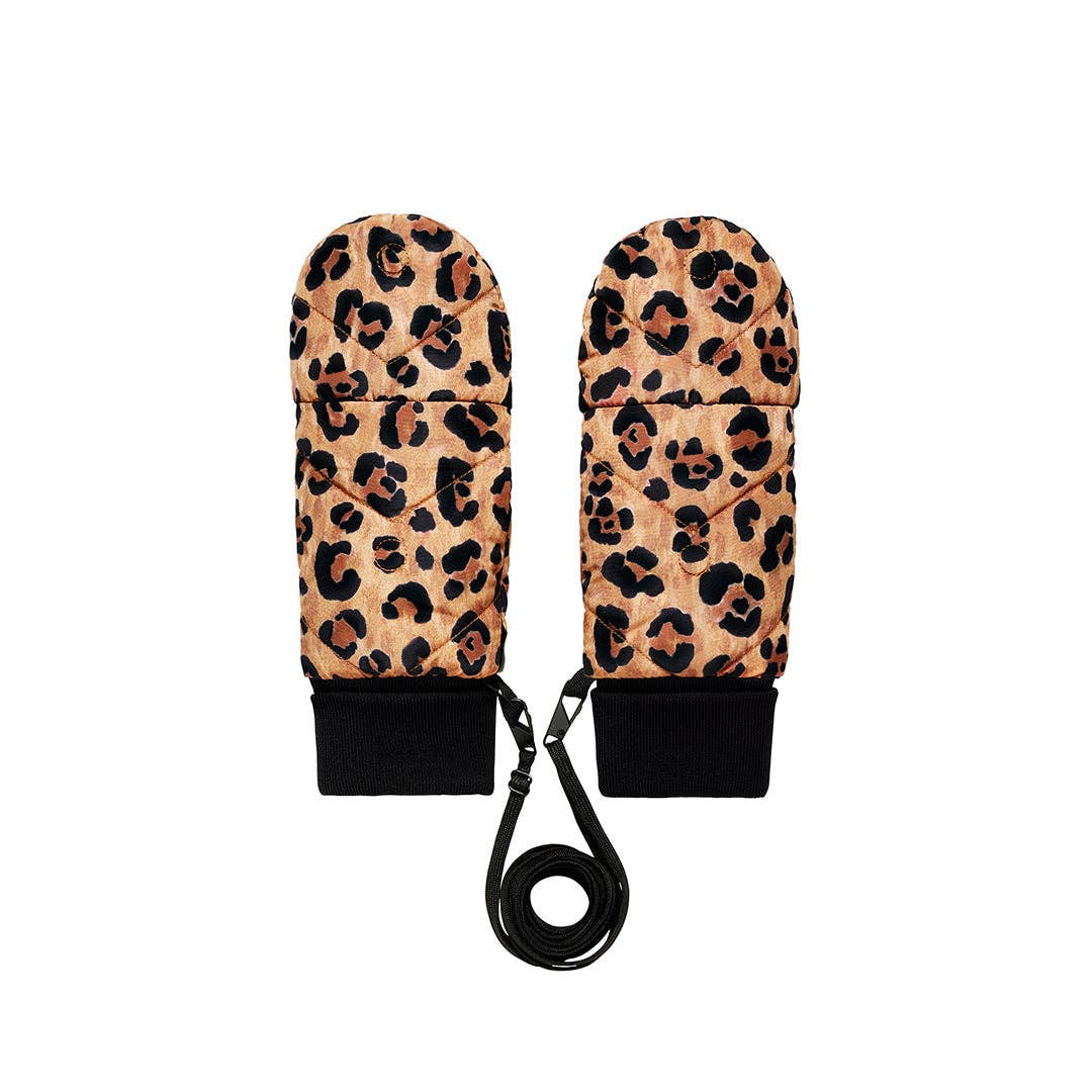 FUDOON - Wholesale Mittens - Unisex - Convertible leopard mittens2