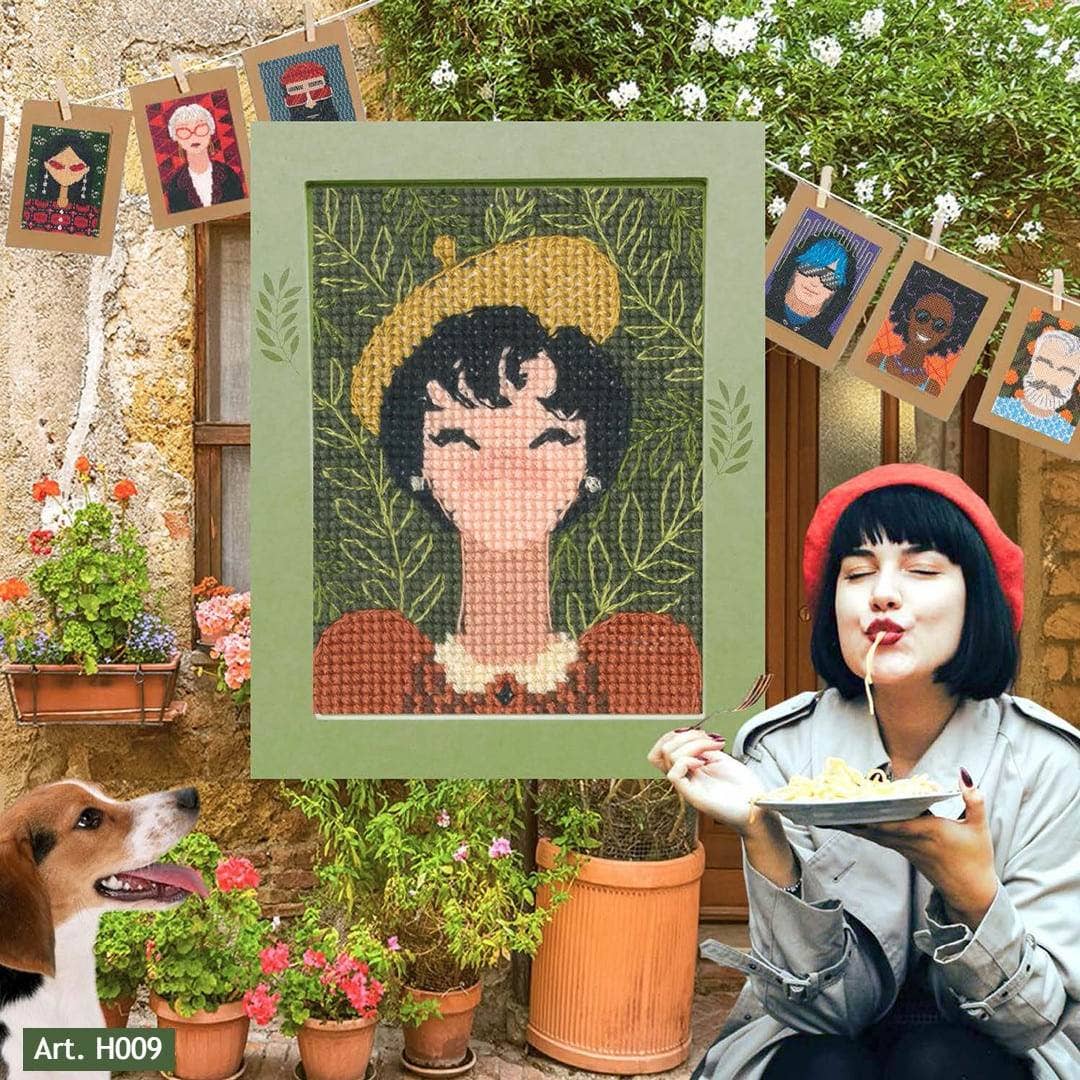 RTO&Collection D'Art (RTO Baltic OU) - Wholesale Embroidery/Cross Stitch Supplies - Cross Stitch Kit RTO Counted People Are so Different H0092