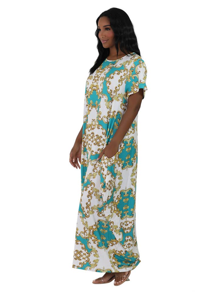 Advance Apparels – wholesale Dress – Women's – Long Kaftan/Dress 2222/D21004