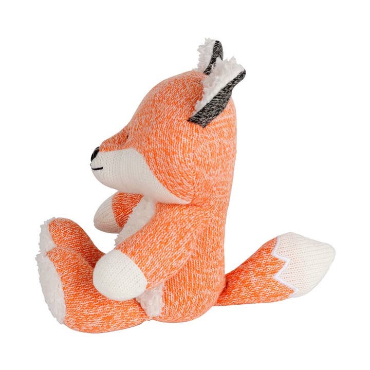 Oli Olsen – wholesale Stuffed/plush toy – Kids & baby – Flow Amsterdam Heartbeat Comforter - Robin Fox Orange