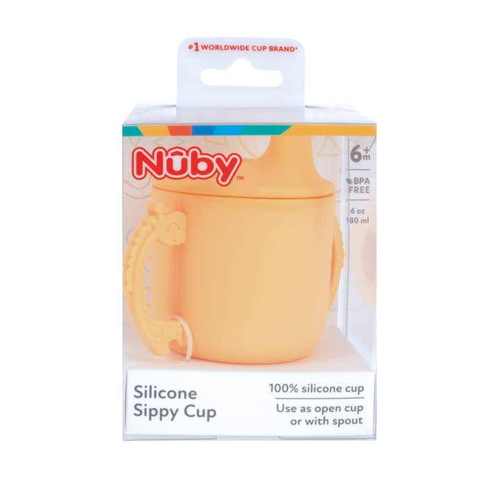 Nuby - Wholesale Drinking Glass/Cup - Kids & Baby - 100% All Silicone 6oz Sippy Cup13