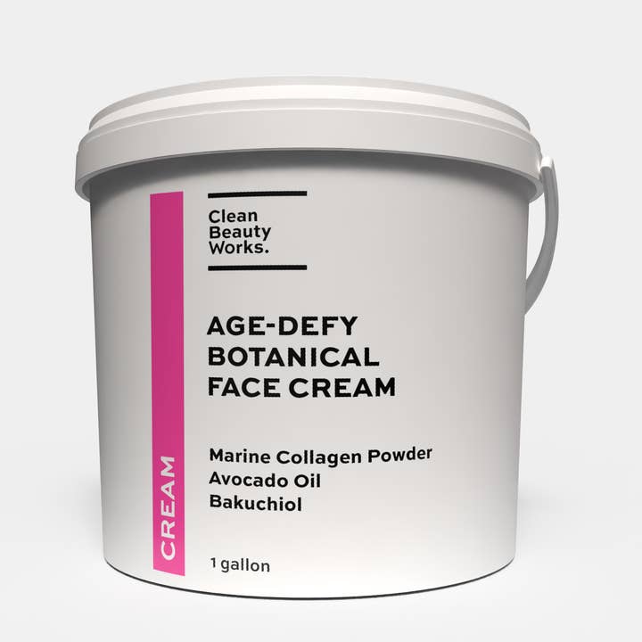 Clean Beauty Works. - Wholesale Anti-Aging Moisturizer - Age-Defy Botanical Face Cream, Bakuchiol & Marine Collagen6