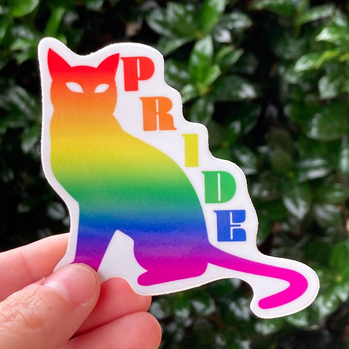 Sapphic Space - Wholesale Sticker - Queer Kitty Pride Sticker0