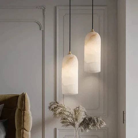 BRECK + FOX - Vendita all'ingrosso Lampadario/lampada a sospensione - Ciondolo in marmo7