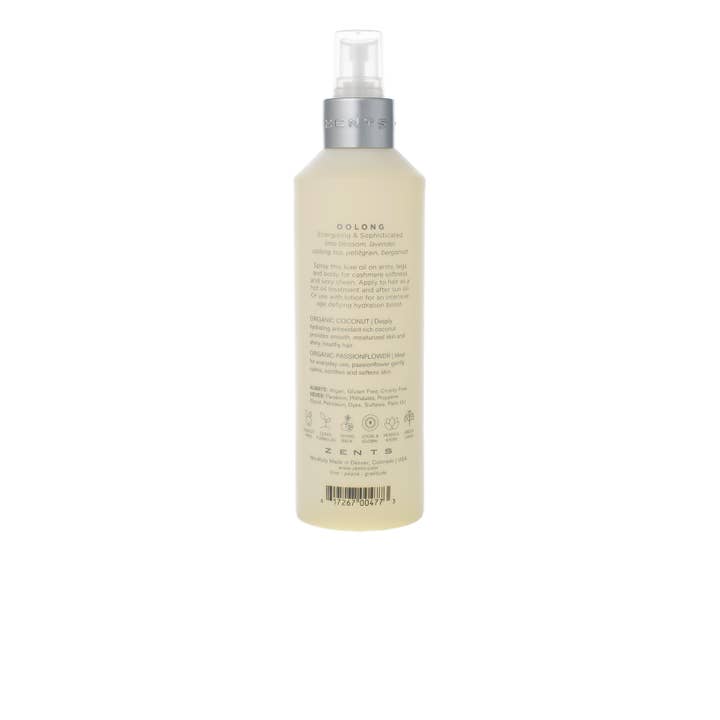 ZENTS - Wholesale Bath/Body Oil - Oolong, ZENTS Luminous & Moisturizing Cashmere Body Oil1