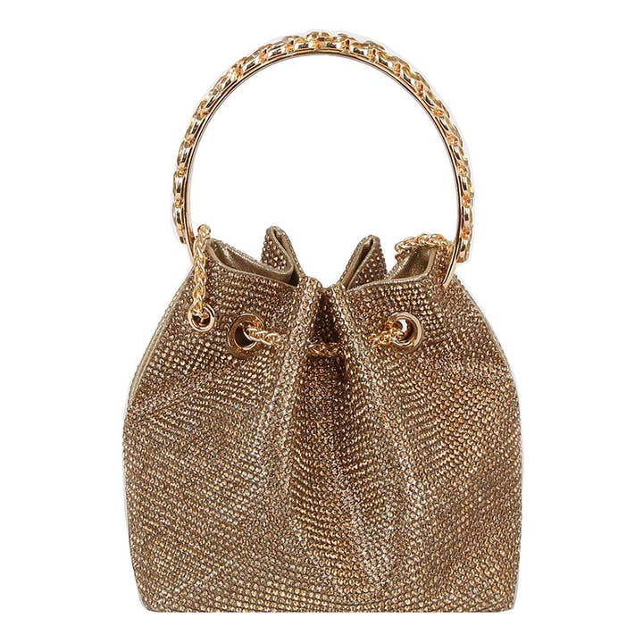 Handbag Factory Corp - Wholesale Clutch Bag - Women's - Rhinestone covered petite evening bag2